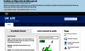Uk-air.defra.gov.uk thumbnail