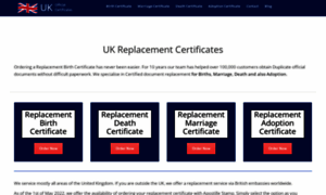 Uk-birth-certificates.co.uk thumbnail
