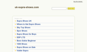 Uk-supra-shoes.com thumbnail