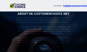 Uk.customerchoice.net thumbnail