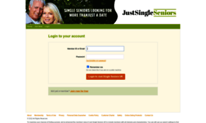 Uk.justsingleseniors.com thumbnail