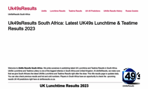 Uk49sresults.co.za thumbnail