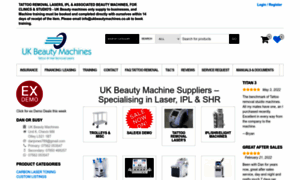 Ukbeautymachines.co.uk thumbnail