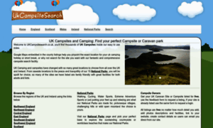 Ukcampsitesearch.co.uk thumbnail