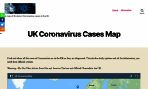 Ukcoronavirusmap.co.uk thumbnail