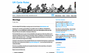 Ukcyclerules.wordpress.com thumbnail