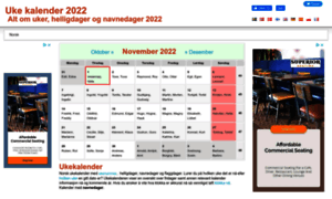 Uke-kalender.com thumbnail