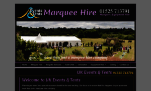 Ukeventsandtents.co.uk thumbnail