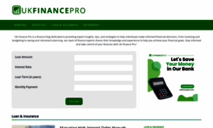 Ukfinancepro.com thumbnail