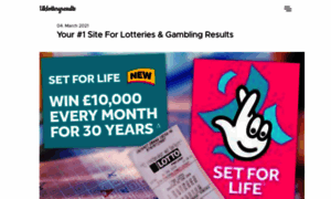 Uklotteryresults.info thumbnail