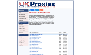 Ukproxies.com thumbnail