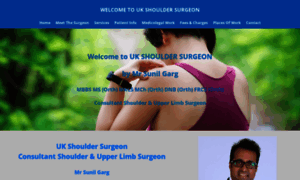 Ukshouldersurgeon.co.uk thumbnail