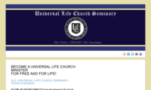 Ulcseminary.org thumbnail