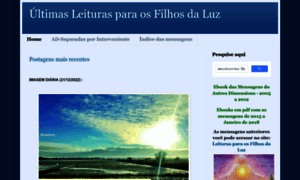 Ultimasleiturasdaluz.blogspot.com.br thumbnail