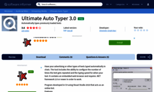 Ultimate-auto-typer.software.informer.com thumbnail