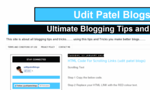 Ultimate-blogging-tips-and-tricks.blogspot.com thumbnail