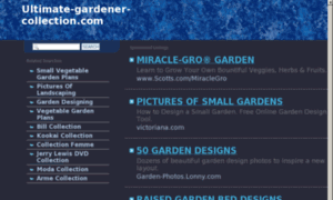 Ultimate-gardener-collection.com thumbnail