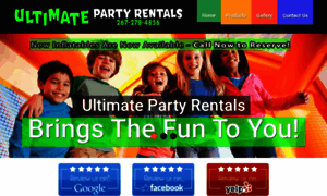 Ultimatebouncehouserentals.com thumbnail