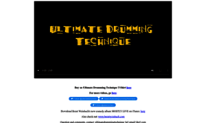 Ultimatedrummingtechnique.com thumbnail