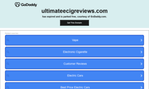 Ultimateecigreviews.com thumbnail