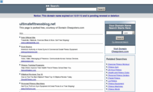 Ultimatefitnessblog.net thumbnail