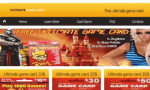 Ultimategamecardgenerator.com thumbnail