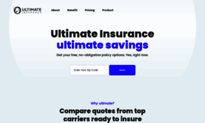 Ultimateinsurance.com thumbnail