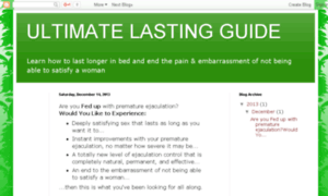 Ultimatelastingguide.blogspot.com thumbnail