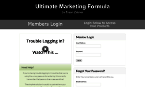 Ultimatemarketingformula.com thumbnail