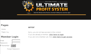 Ultimateprofitsystem.net thumbnail