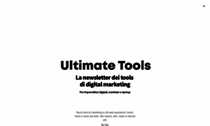 Ultimatetoolsnewsletter.substack.com thumbnail