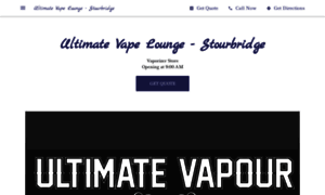 Ultimatevapelounge.business.site thumbnail