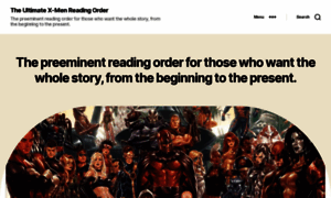 Ultimatexmenreadingorder.com thumbnail