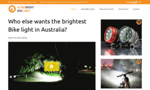 Ultrabrightbikelight.com.au thumbnail