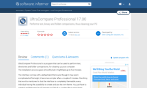 Ultracompare-professional.software.informer.com thumbnail