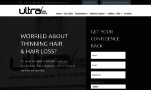 Ultrahairclinic.co.uk thumbnail