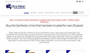 Ultrakleanurine.com thumbnail