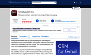 Ultramailer.software.informer.com thumbnail