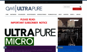 Ultrapurewater.com thumbnail