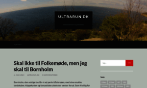 Ultrarun.dk thumbnail