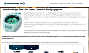 Ultraschallreinigertest.net thumbnail