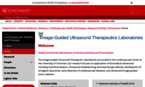 Ultrasound.uc.edu thumbnail