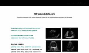 Ultrasoundidiots.com thumbnail