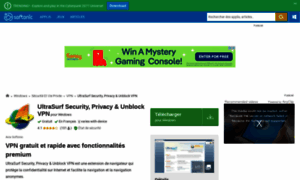Ultrasurf-security-privacy-unblock-vpn.fr.softonic.com thumbnail