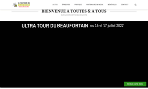 Ultratour-beaufortain.fr thumbnail