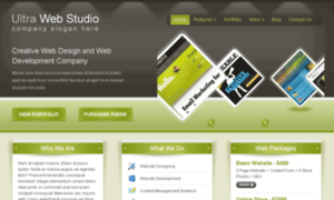 Ultrawebstudio-wordpress.premiumthemes.in thumbnail