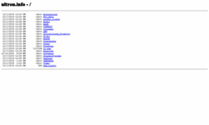 Ultron.info thumbnail