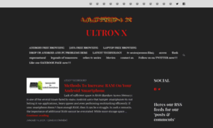 Ultronx.wordpress.com thumbnail