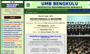 Um-bengkulu.web.id thumbnail