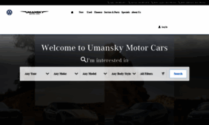 Umanskymotorcars.com thumbnail